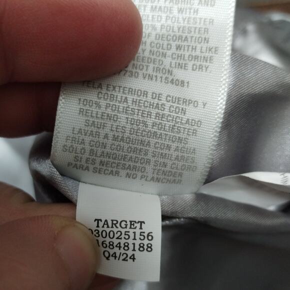 Cloud Island NWT Gray Elephant Lovey Security Blanket Plush 2024 - Picture 6 of 8